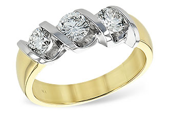 A102-06917: LDS WED RG .40 BR 1.00 TW