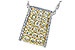 A198-38771: NECK .95 YELLOW DIAS 1.09 TW