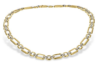 A198-40562: NECKLACE .80 TW (17 INCHES)