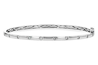 A198-41499: BANGLE BRACELET .40 TW