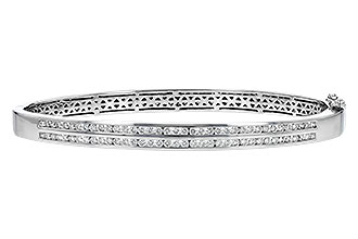 A198-45153: BANGLE BRACELET 1.00 TW (2 ROW)