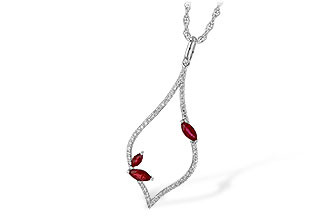 A199-27871: NECK .36 RUBY .56 TGW