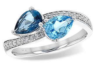 A199-34235: LDS RG 1.52 BLUE TOPAZ 1.66 TGW