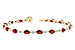 A282-04208: BRACELET 6.44 GARNET 6.60 TGW