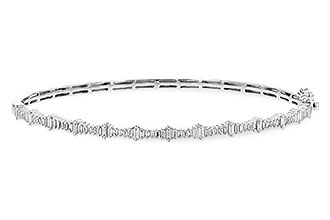 A282-06980: BANGLE .60 BAGUETTE TW