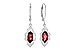 A282-07908: EARR 1.10 TW GARNET 1.25 TGW