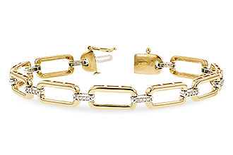 A282-96944: BRACELET .25 TW (7.5" - B198-42417 WITH LARGER LINKS)