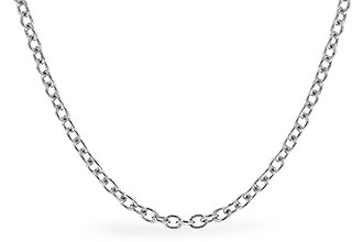 A282-97853: CABLE CHAIN (24IN, 1.3MM, 14KT, LOBSTER CLASP)