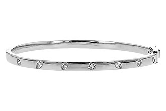 A282-97862: BANGLE .35 TW FANCY CUT DIAMONDS