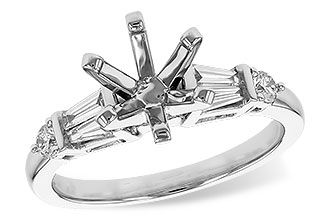 A282-99726: LDS SEMI DIA RG .23 BAG .34 TW