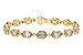 A283-82417: BRACELET 1.02 BAG 1.30 TW (7")