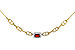 A283-84217: NECK .63 GARNET .75 TGW (6x4MM E.C. GAR / 18")