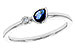A283-84253: LDS RG .26 SAPPHIRE .28 TGW