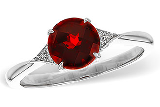 A283-88753: LDS RG 1.46 GARNET 1.48 TGW (7MM RD)