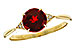 A283-88753: LDS RG 1.46 GARNET 1.48 TGW (7MM RD)