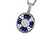 A283-88808: NECKLACE .56 TW SAPPHIRE .80 TGW