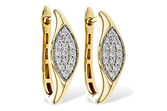 A283-89644: EARRINGS .25 TW