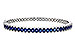 A283-89653: BANGLE 5.09 TW SAPPHIRE 5.65 TGW