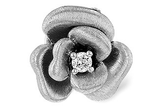 A284-73344: PENDANT .03CT (SMALL FLOWER PENDANT FROM E284-73335)