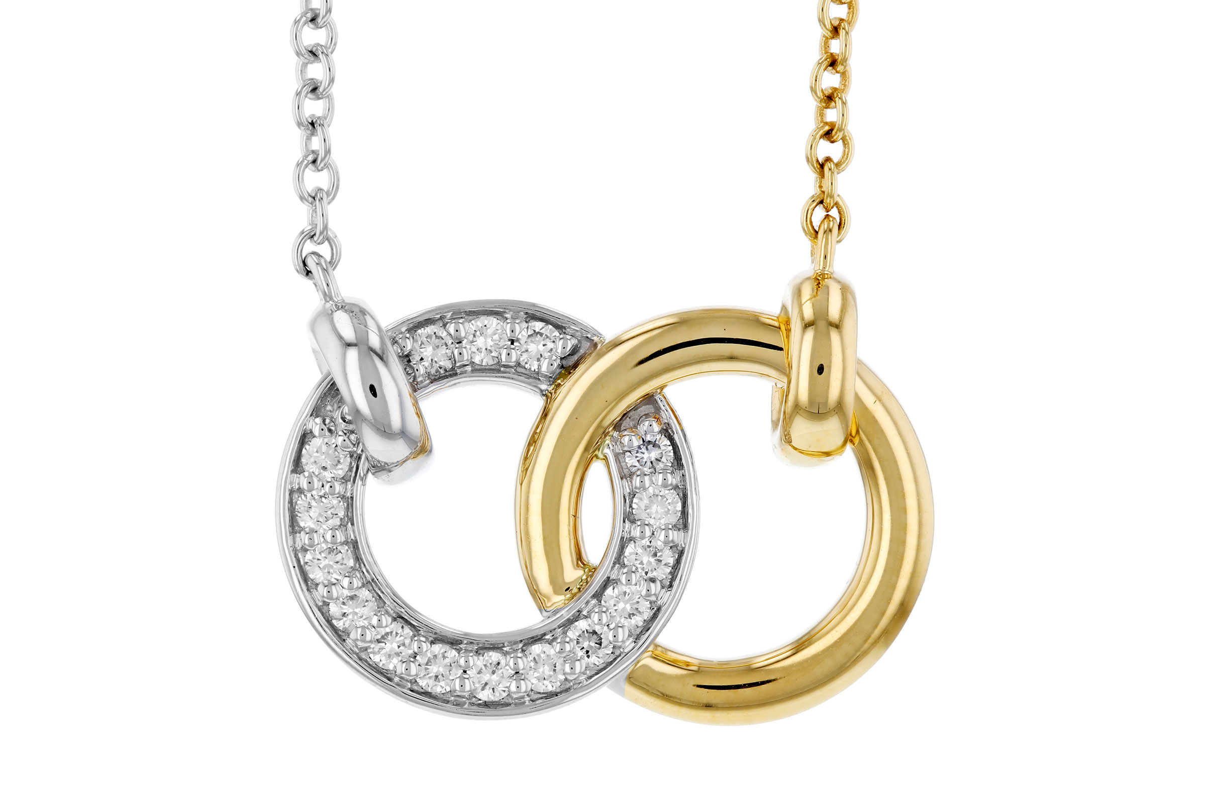 A284-75162: NECKLACE .20 TW (18")