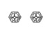 B009-36017: EARRING JACKETS .08 TW (FOR 0.50-1.00 CT TW STUDS)