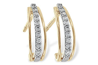 B193-84189: EARRINGS .19 TW