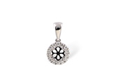 B195-67908: SEMI PENDANT .10 TW