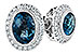 B198-37835: EARR 1.76 LONDON BLUE TOPAZ 2.01 TGW