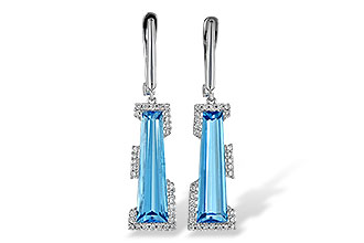 B199-28808: EARR 6.12 TW BLUE TOPAZ 6.33 TGW