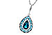 B199-31526: NECK 2.55 TW BLUE TOPAZ 2.65 TGW