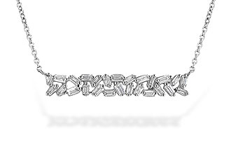 B199-32371: NECK .24 TW BAGUETTES