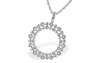B199-32380: NECKLACE .12 TW