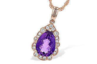 B199-35117: NECKLACE 1.53 AMETHYST 1.68 TGW (10x7 PS)