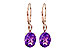 B199-36008: EARR 2.85 TW AMETHYST 2.90 TGW (9x7MM AMY)