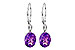 B199-36008: EARR 2.85 TW AMETHYST 2.90 TGW (9x7MM AMY)