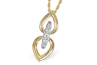 B282-02426: NECKLACE .22 TW
