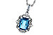 B282-03308: NECK 1.68 LONDON BLUE TOPAZ 1.73 TGW (8x6MM LBT)