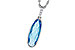 B282-03335: NECK 1.90 BLUE TOPAZ 1.93 TGW