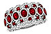 B282-03362: LDS WED RG 1.90 TW RUBY 2.15 TGW