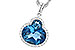 B282-06989: NECK 2.86 LONDON BLUE TOPAZ 3.00 TGW (10X8 OVAL)