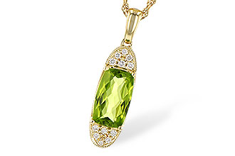 B282-07835: NECK 1.90 PERIDOT 2.00 TGW