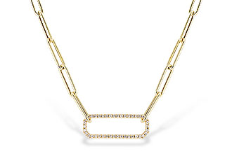 B282-91544: NECKLACE .50 TW (17 INCHES)