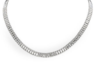 B282-98735: NECKLACE 9.26 E.C. 11.00 TW (16")
