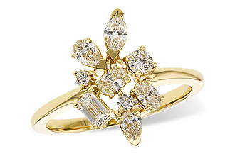 B282-98817: LDS DIA RG .75 TW FANCY CUT DIAMONDS