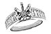 B282-99717: LDS SEMI DIA RG 1.22 TW BAGUETTES