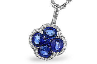 B283-83362: NECKLACE 1.72 SAPPHIRE 1.87 TGW