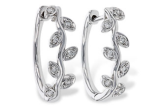 B283-84244: EARRINGS .25 TW