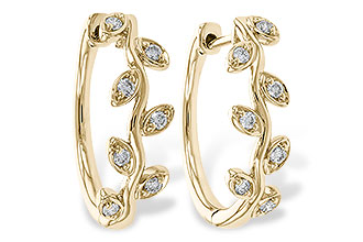 B283-84244: EARRINGS .25 TW