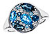 B283-86035: LDS RG 1.80 TW BLUE TOPAZ 1.96 TGW