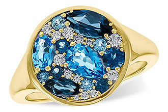 B283-86035: LDS RG 1.80 TW BLUE TOPAZ 1.96 TGW